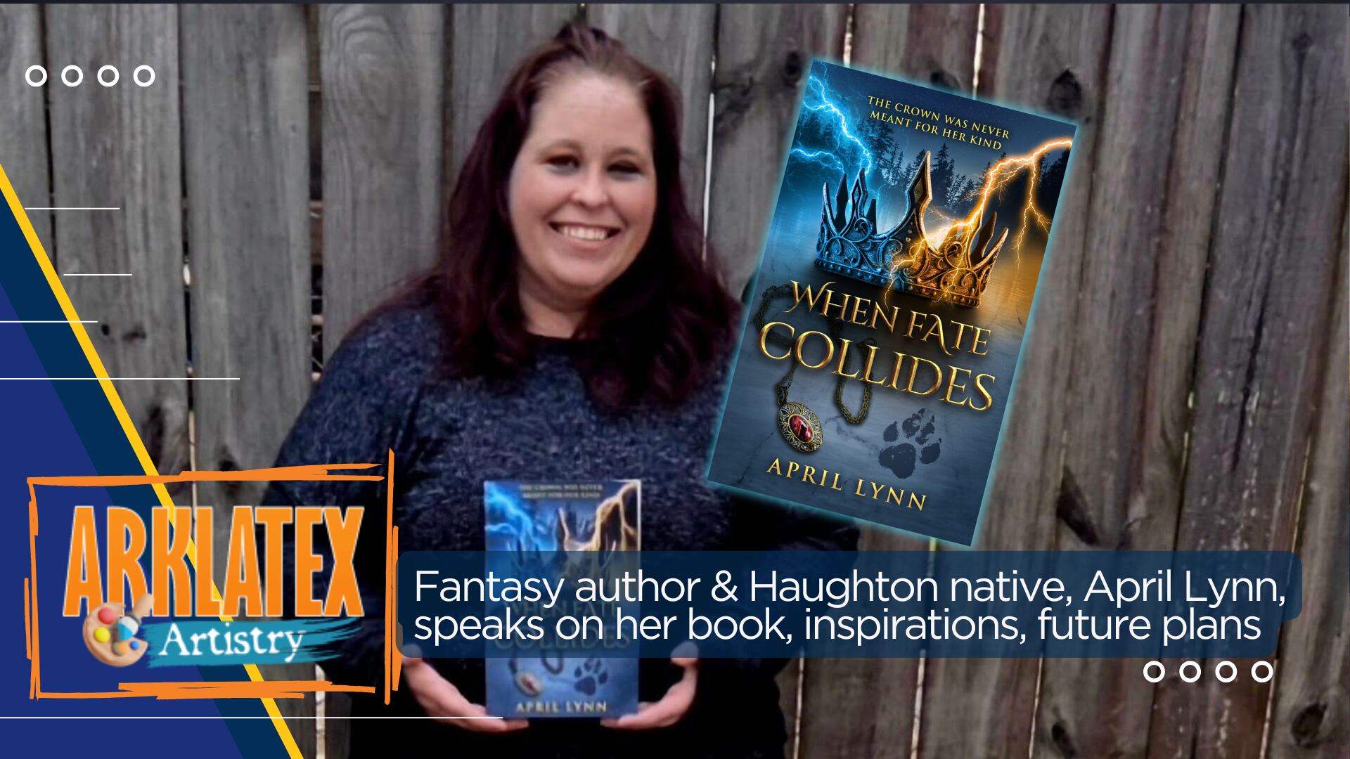 Haughton author, April Lynn, speaks on her fantasy book, her ...