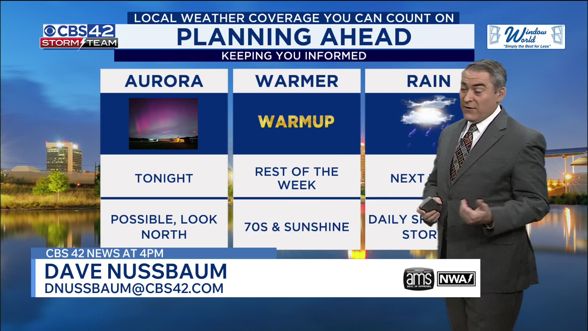 Warm, Sunny Stretch Ahead Before Next Week’s Storm Chances - CBS 42 ...