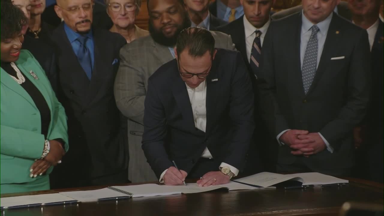 Gov. Josh Shapiro signs Pennsylvania's budget, ending 134 day impasse