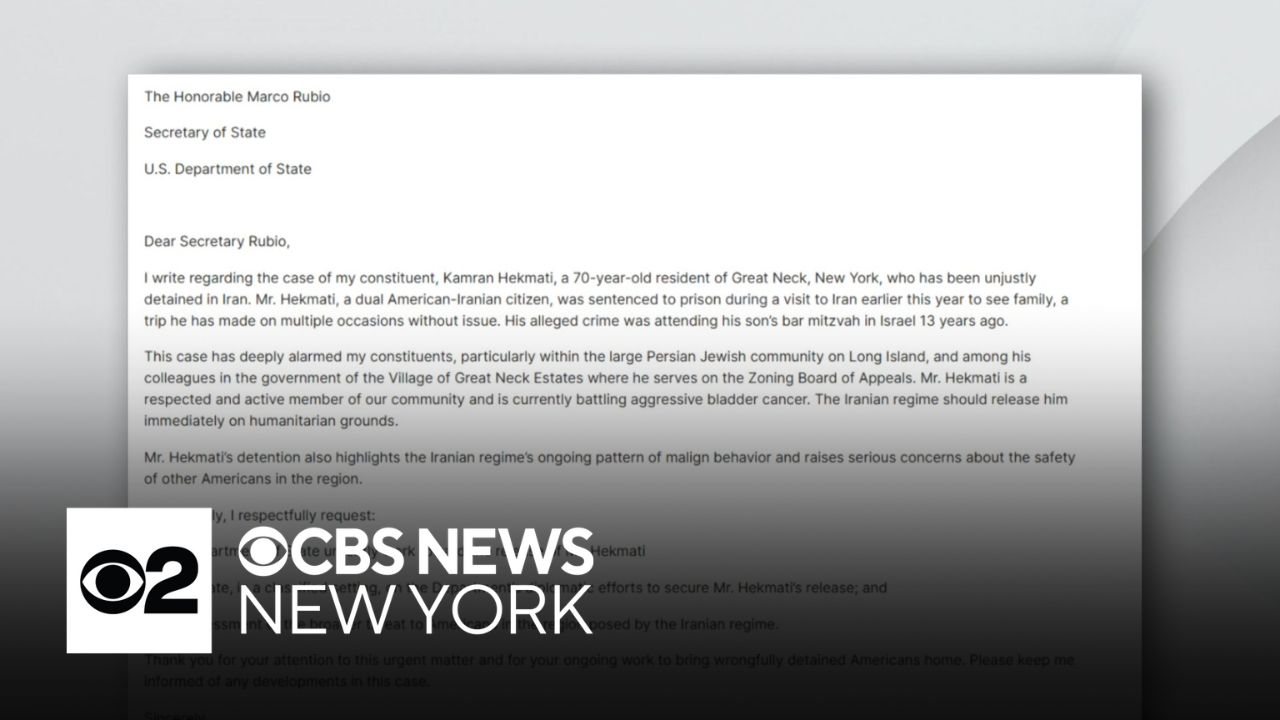 Long Island man arrested during trip to Iran