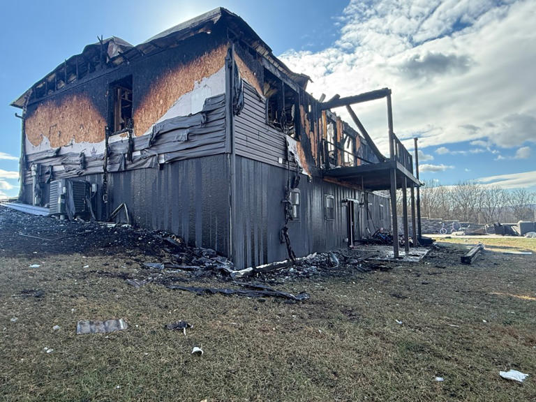PHOTOS: Home destroyed by fire in Bedford County