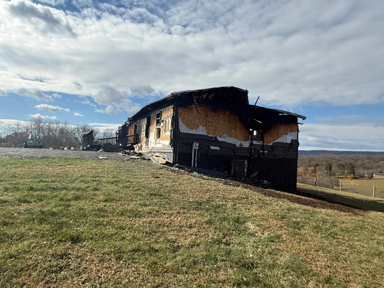 PHOTOS: Home destroyed by fire in Bedford County