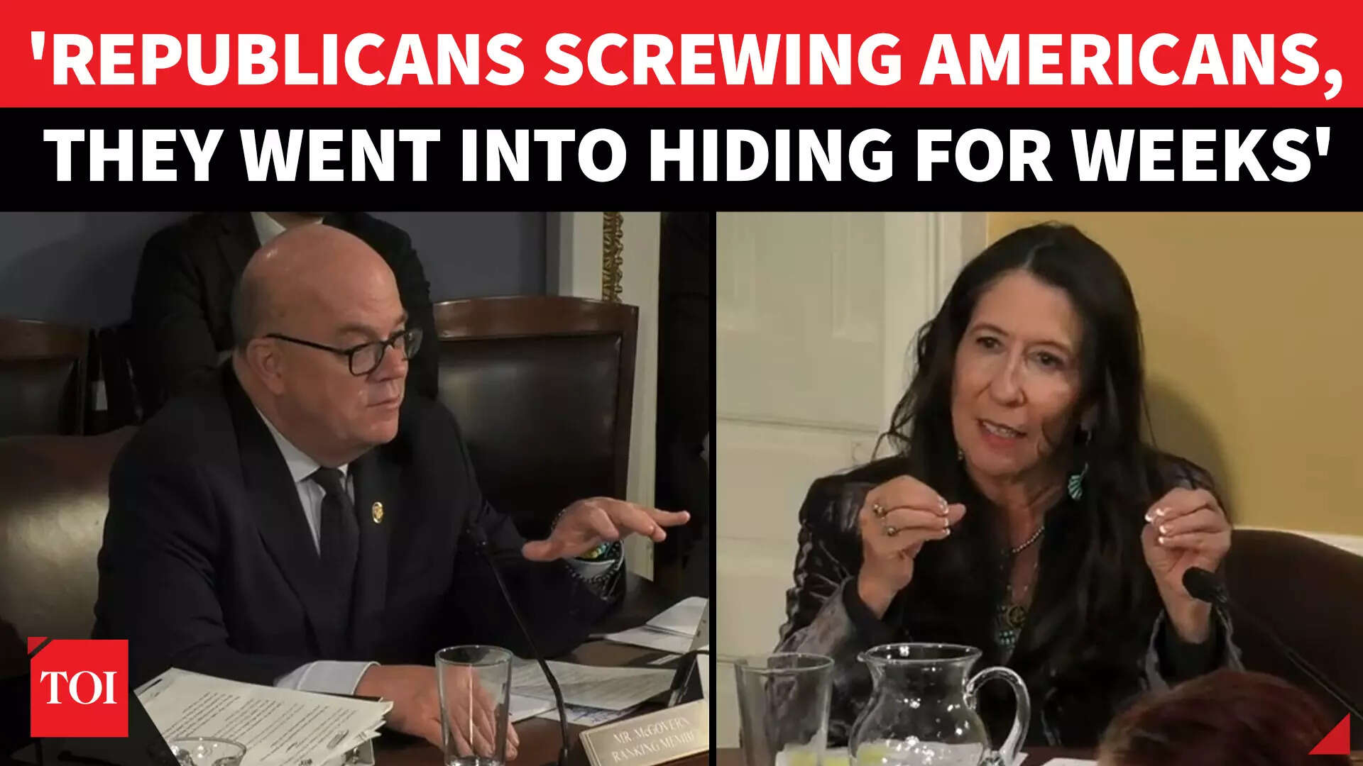 Shutdown Chaos: Angry McGovern Throws Paper, Then Hammers GOP During ...