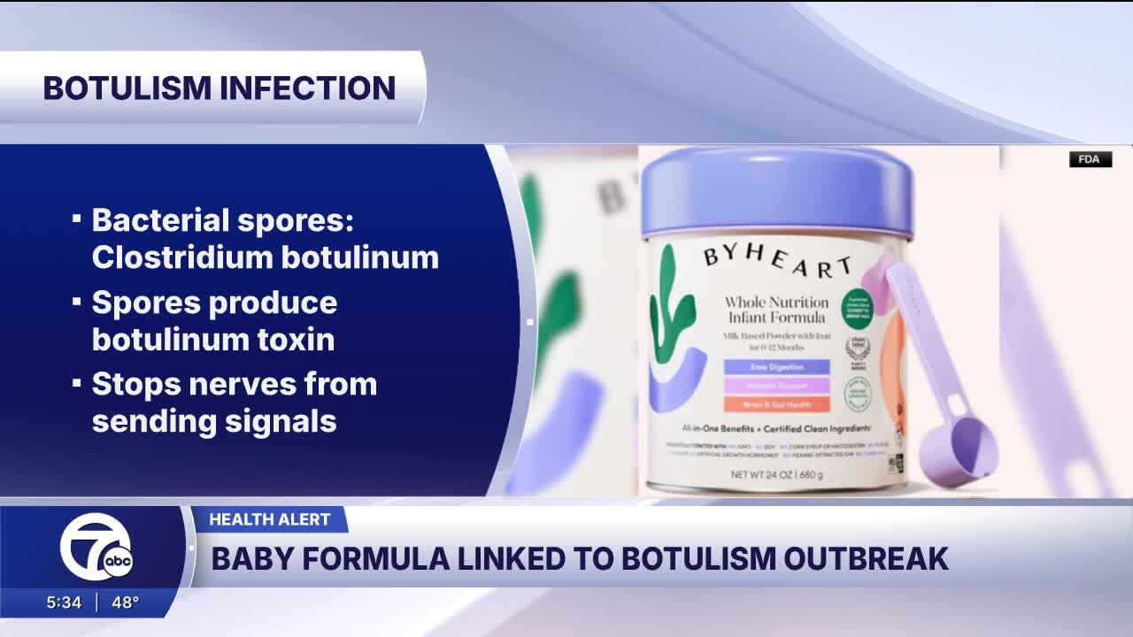 Baby formula ByHeart linked to botulism outbreak