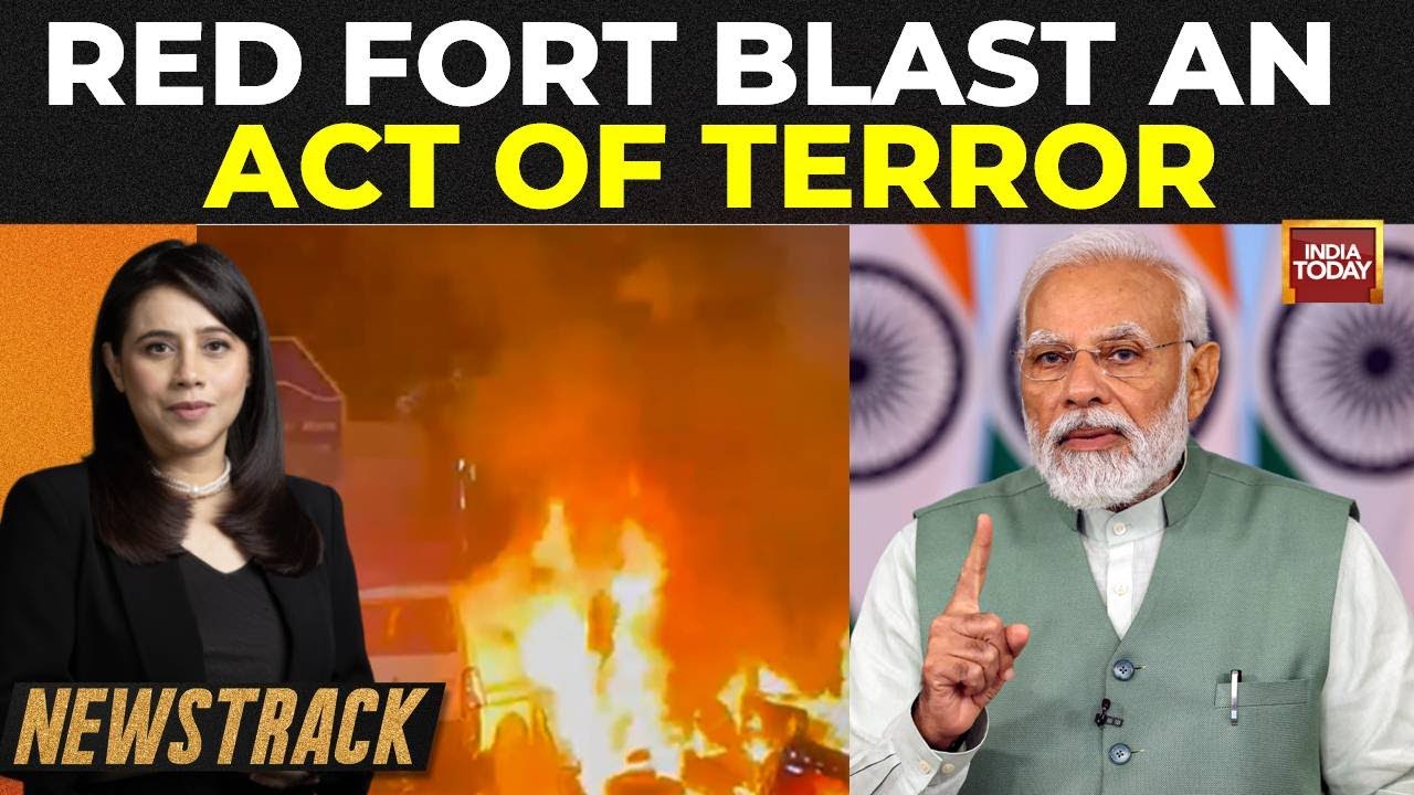 Red Fort Blast Declared Terror Attack; PM Modi Vows Swift Justice After ...