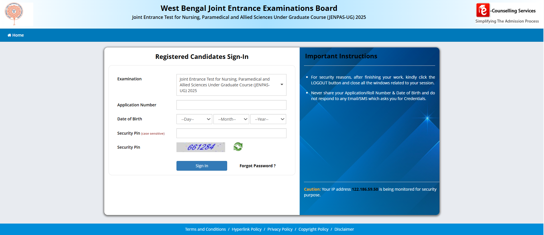 JENPAS UG 2025: WBJEEB Released Under Gradute Final Answer Key at ...