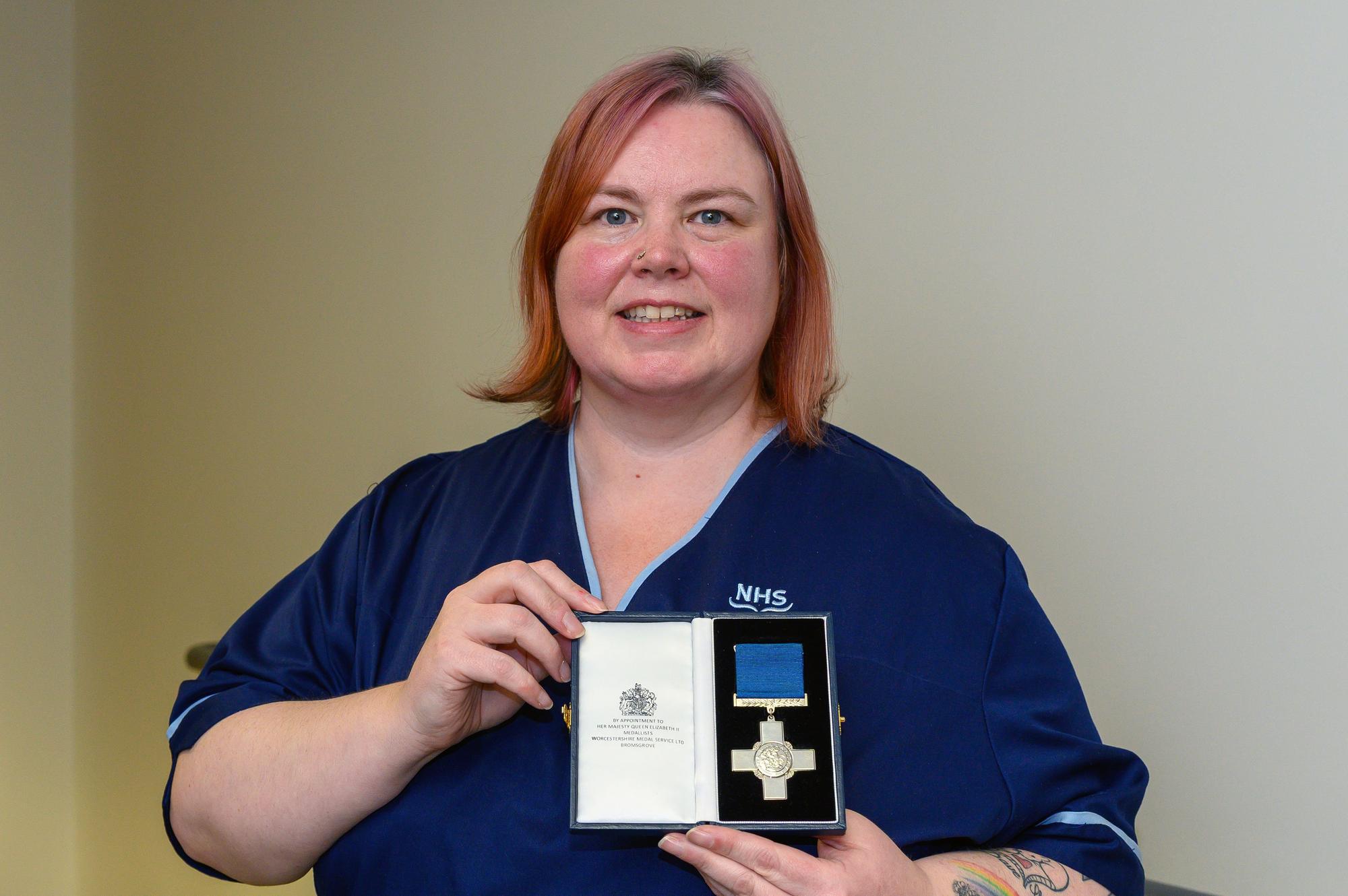 NHS Forth Valley with George Medal awarded for 'extraordinary service'