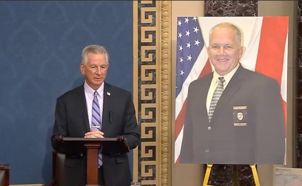 Senator Tuberville honors Wiregrass veteran