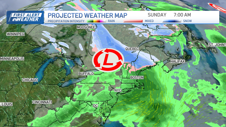First snow map of the season: Weekend storm could bring wintry weather