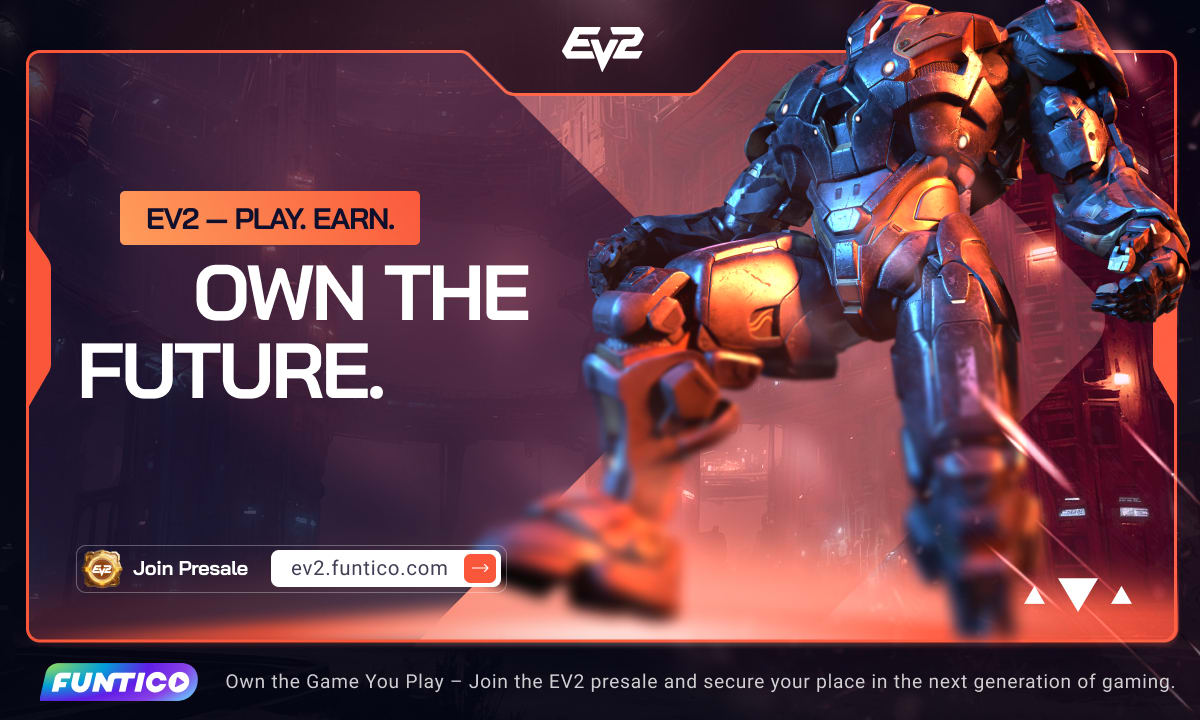 EV2 token presale launches as Funtico targets mainstream gamers with ...