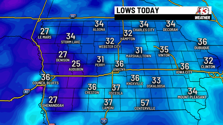Warm weekend ahead before cold front brings cooler air
