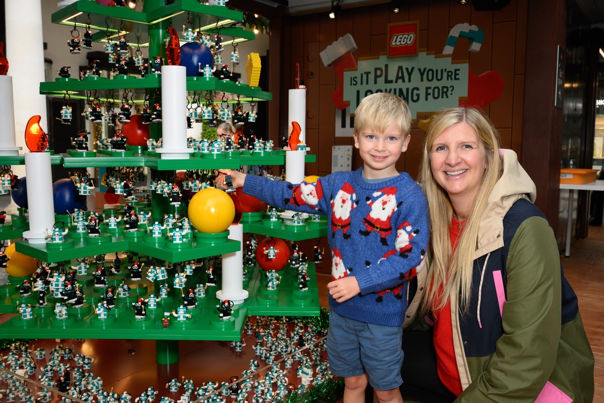 Celebs kick off Christmas at LEGO’s new Covent Garden wonderland