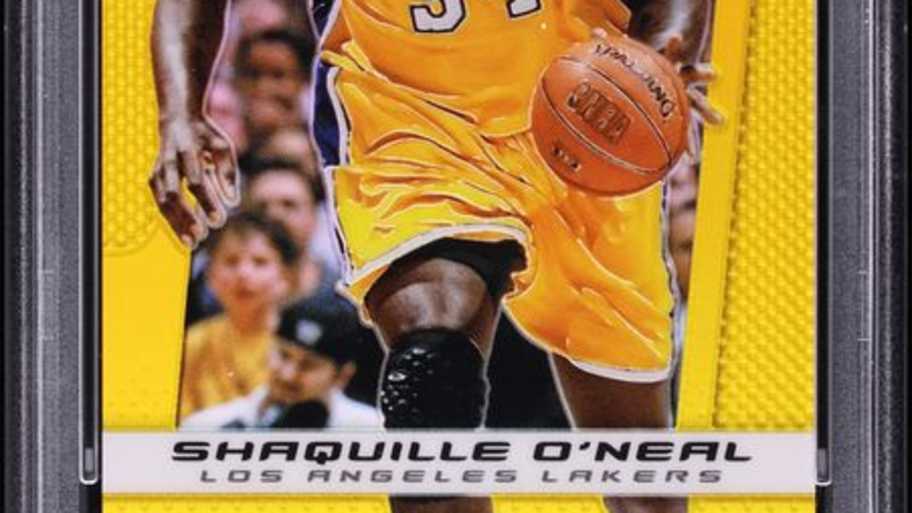 Rare PSA 10 Shaquille O'Neal Card Sells for Record Price