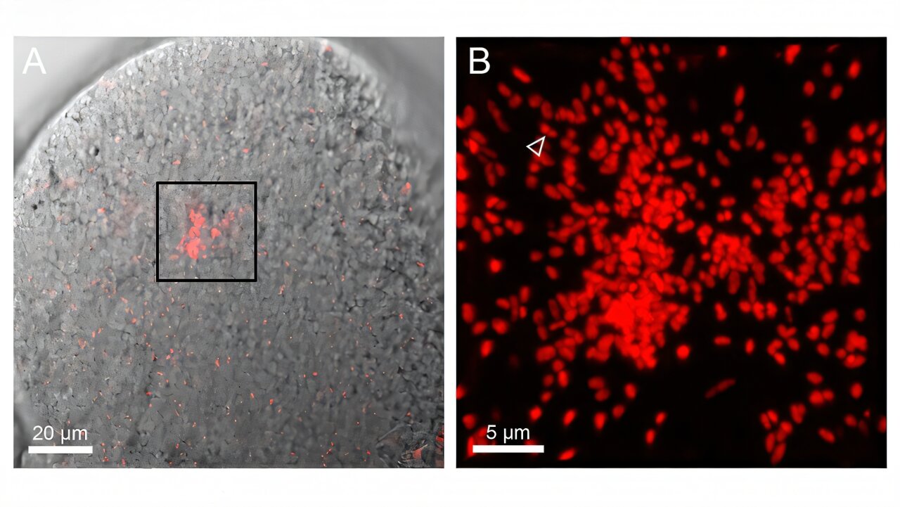 Imaging reveals bacterial symbionts in the ovaries of tiny, aquatic ...
