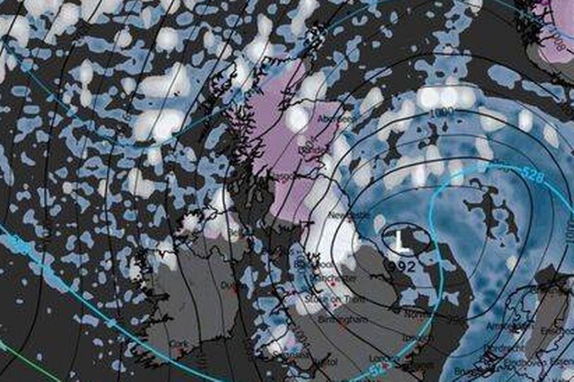 UK set for snow bomb as brutal -9C freeze warning issued for one part ...