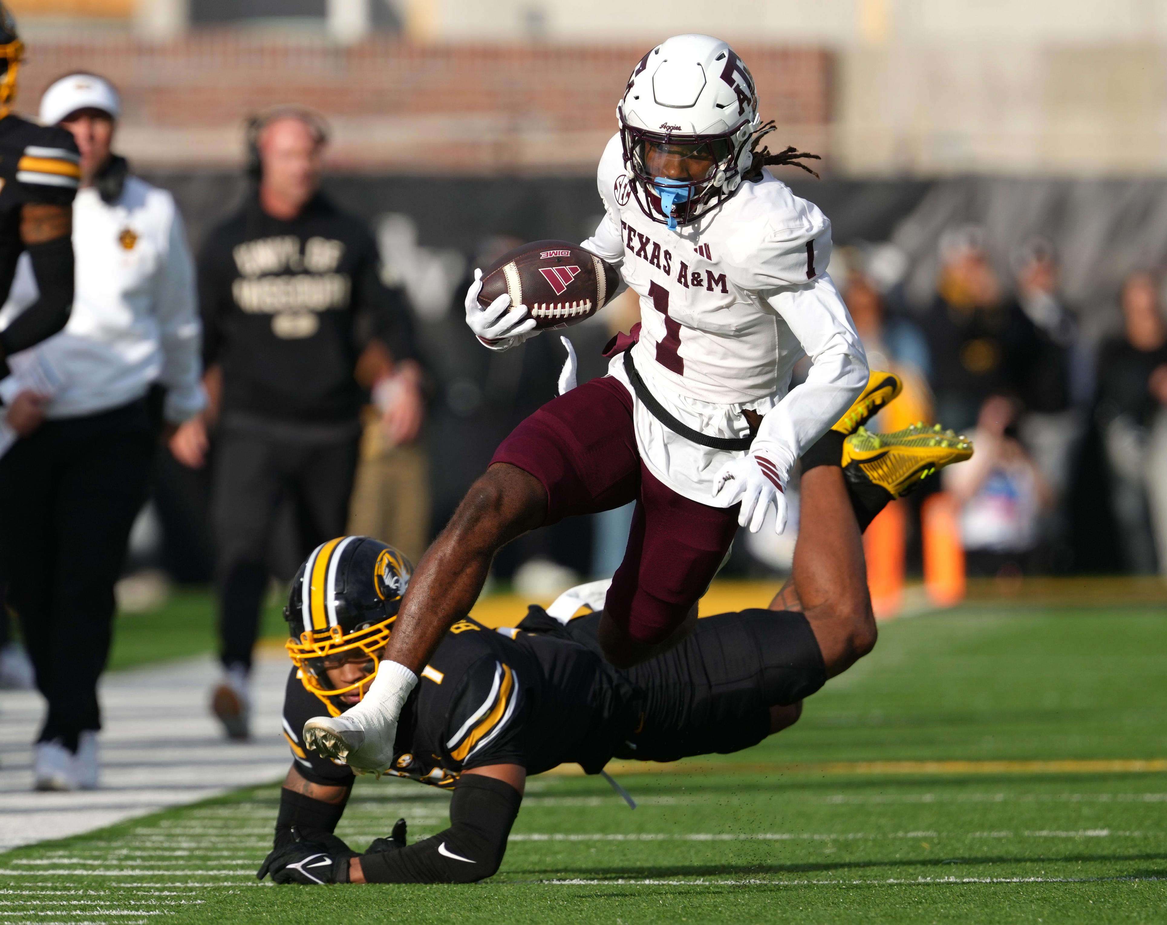 Texas A&M star WR listed on the initial SEC availability report