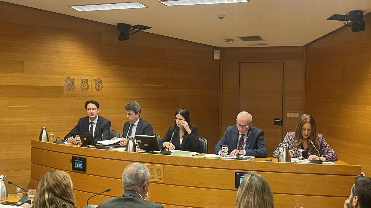 PP y Vox tumban en las Corts la comparecencia del núcleo duro de Mazón ...