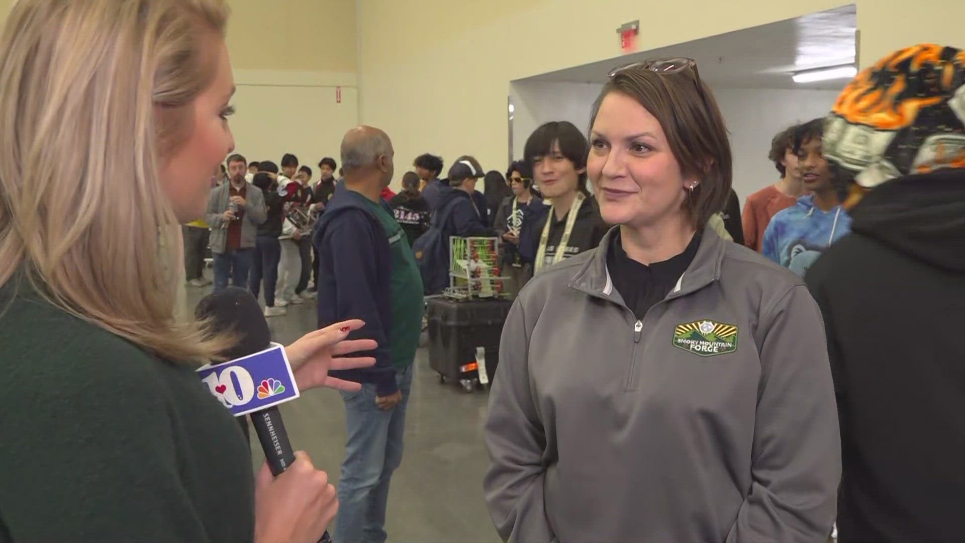 Taking a look at the 'Forging the Future: Smoky Mountain Forge Robotics ...