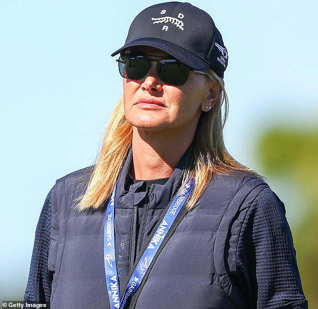 No sign of Tiger Woods as Kai Trump begins life as a pro golfer with ...
