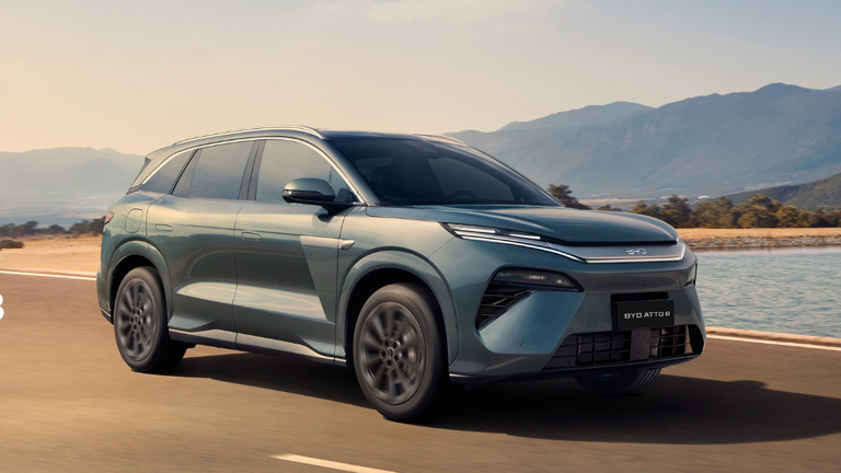 BYD Atto 8 es la nueva SUV hibrida que ofrece 152 km de autonomía, este ...