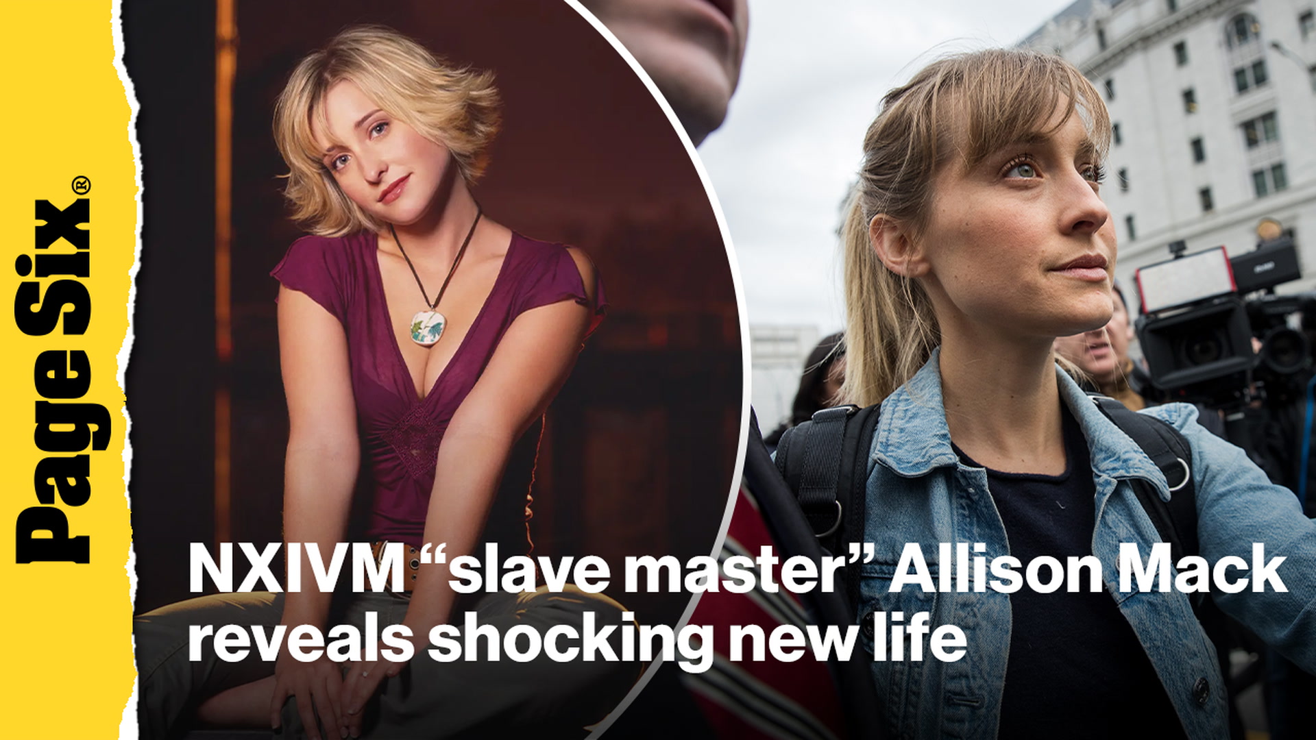 Allison Mack's shocking new life From NXIVM "slave master" to social