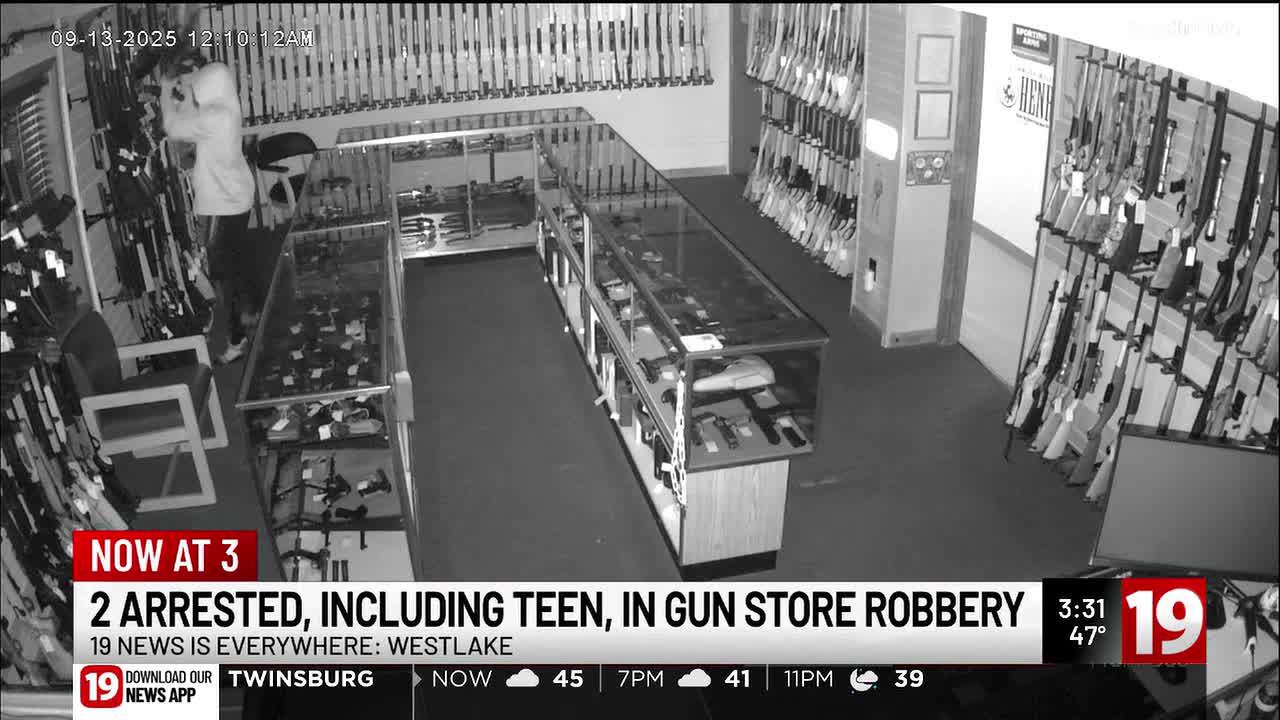 16-year-old, 20-year-old arrested for Westlake gun store robbery