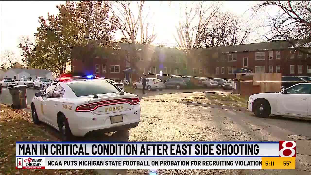 Man in critical condition after east side shooting on Winsor Drive