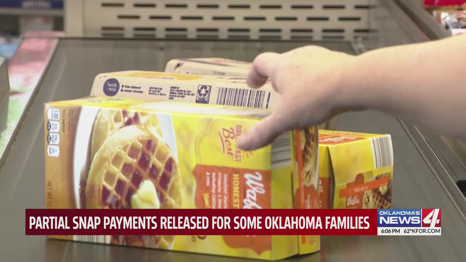Partial SNAP payments released for some Oklahoma families