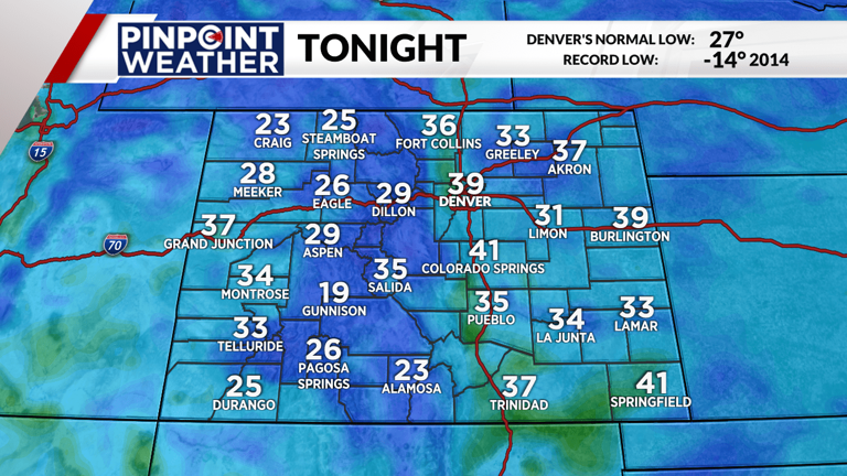 Denver weather: Near record warmth on Thursday