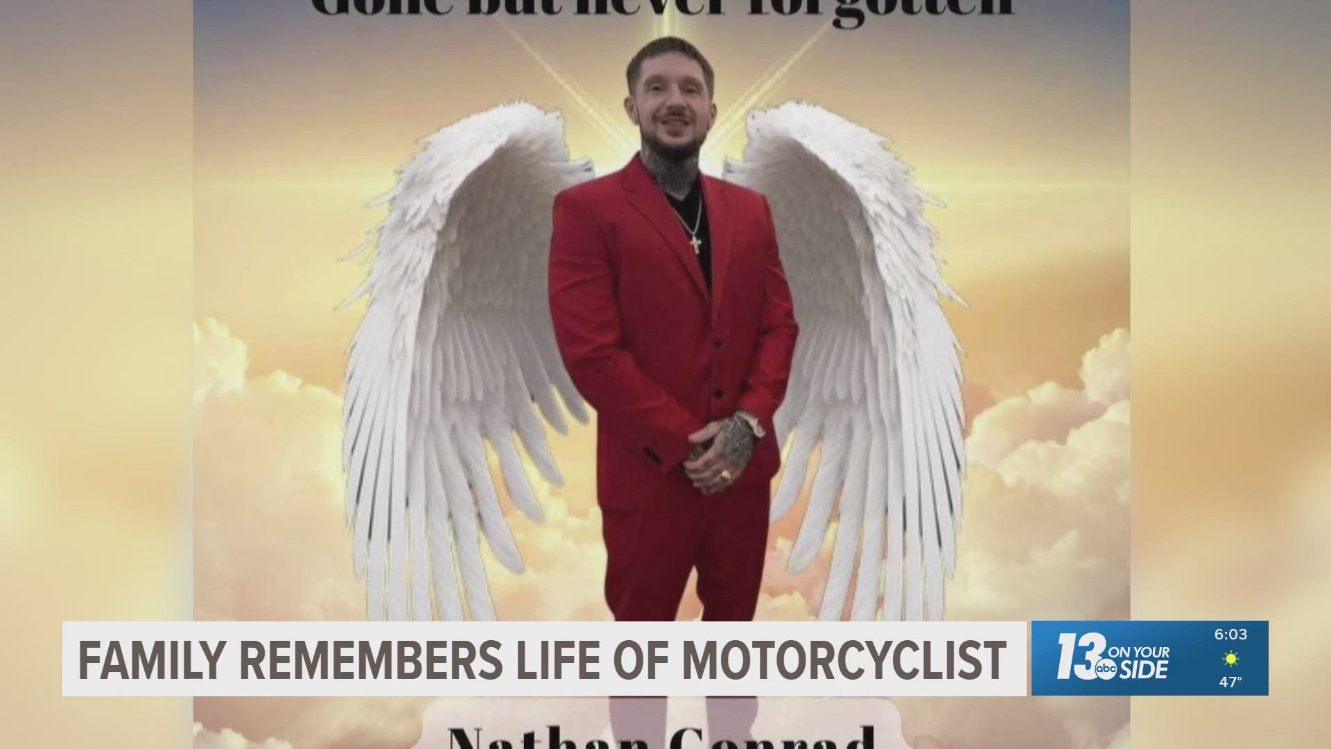 Family remembers life of motorcyclist 2 years after crash