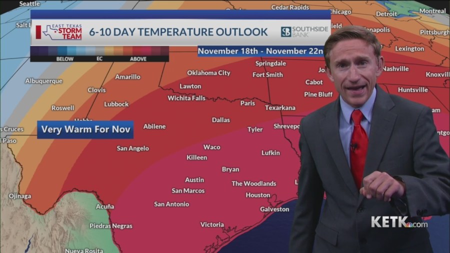 Wednesday Night Forecast: Dry & warm through the weekend