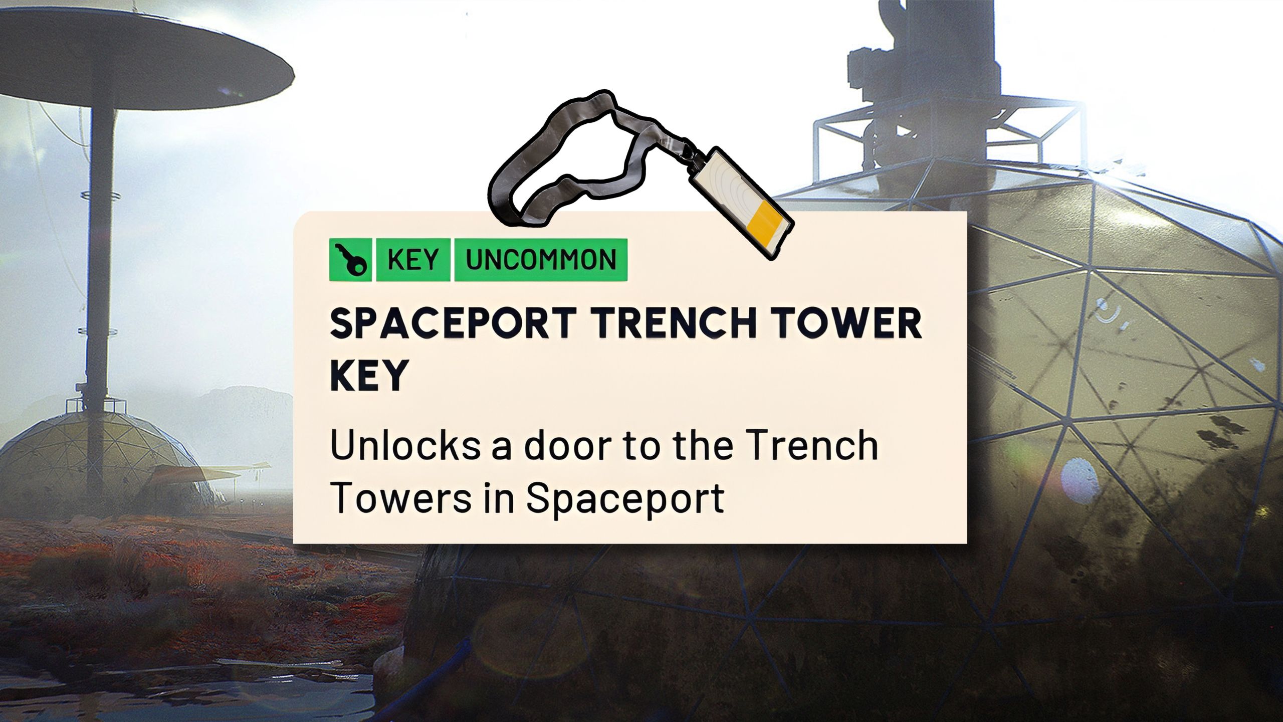 ARC Raiders spaceport trench tower key guide (location)