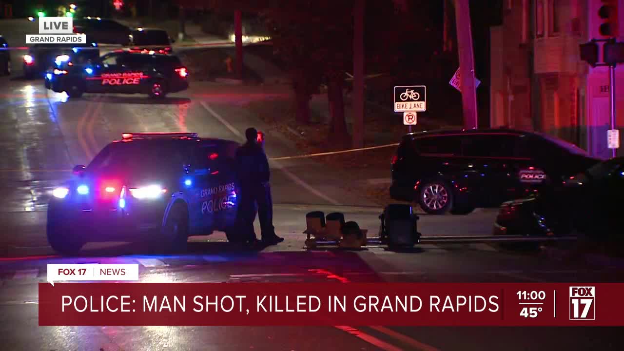 Man shot, killed Wednesday night in Grand Rapids