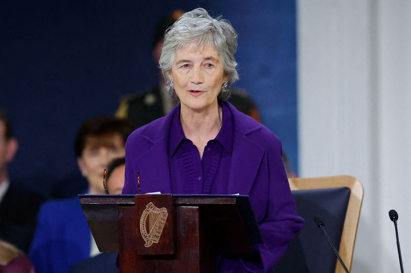 Catherine Connolly isn’t living at Áras an Uachtaráin right now ...