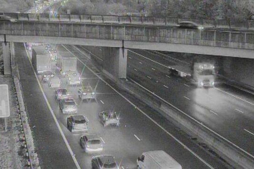 M1 closed in both directions after crash as drivers warned to expect ...