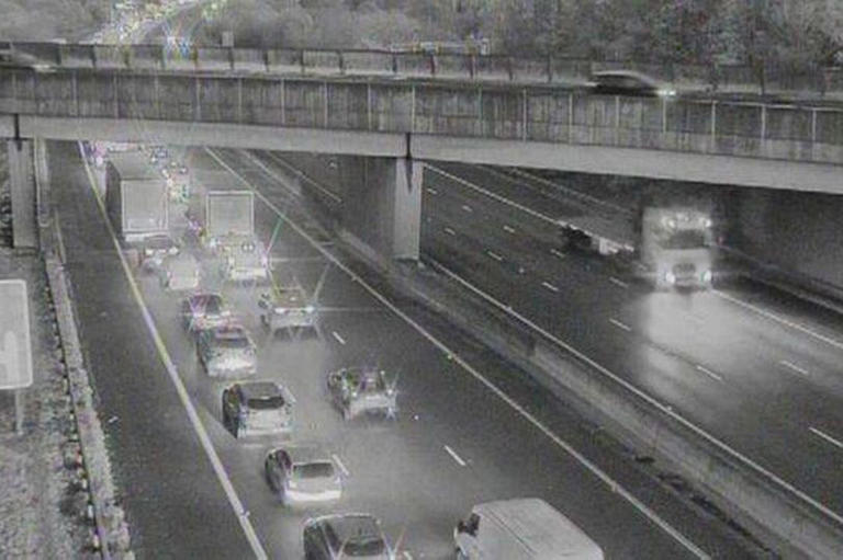 M1 closed in both directions after crash as drivers warned to expect ...