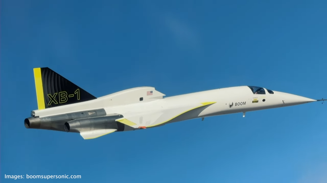 The jet that just brought supersonic flight back to life