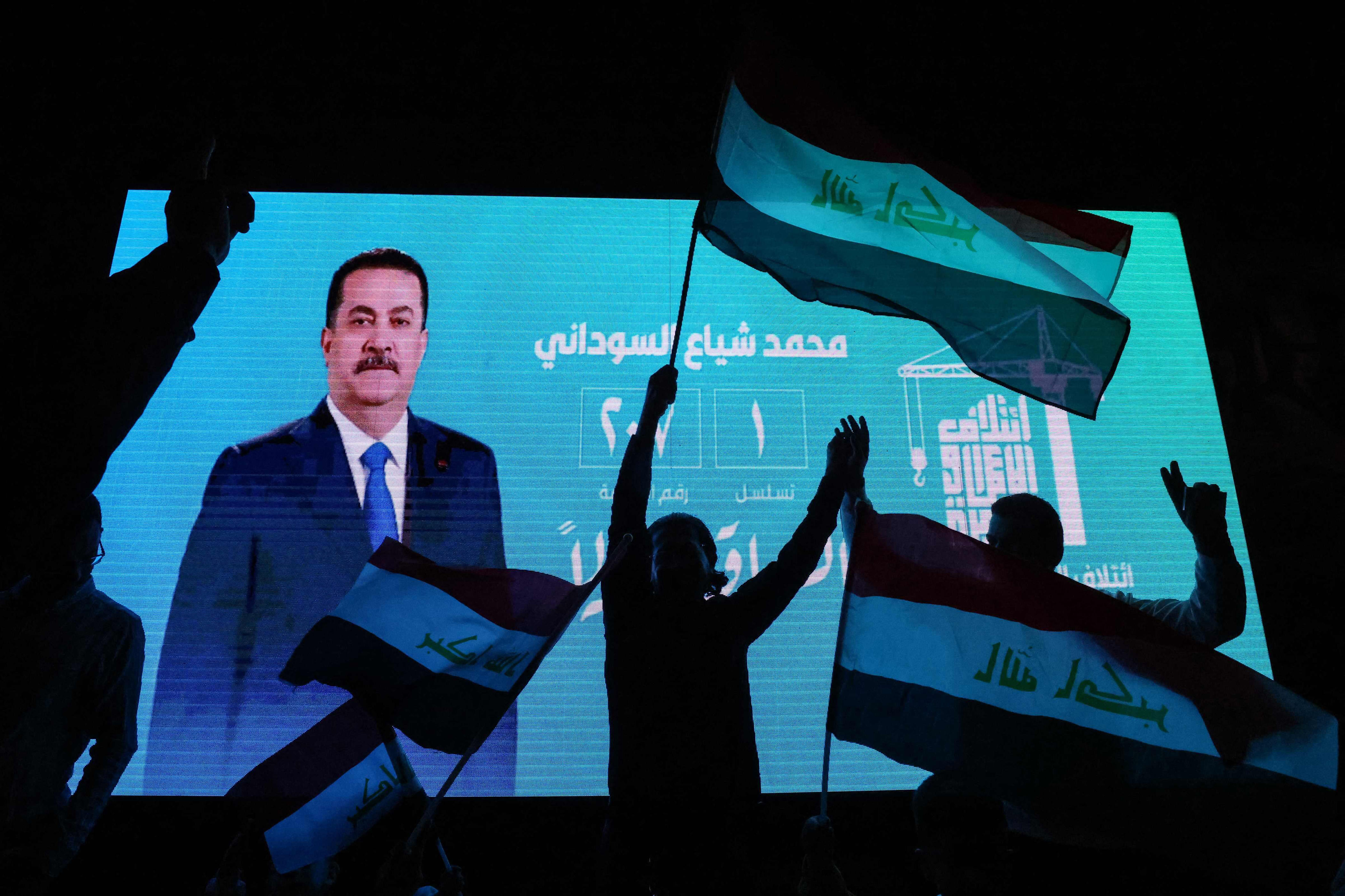 Iraqi PM Al Sudani rides high in election, leading in Shiite heartland
