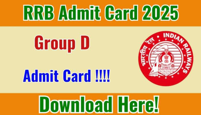 RRB Group D Admit Card 2025 Expected Today? Check When And How To ...