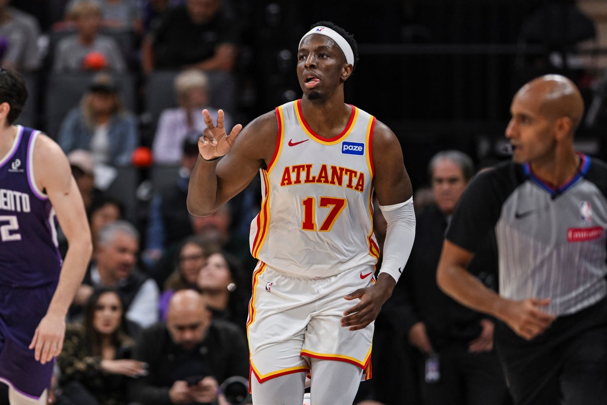 Doble-doble de Jalen Johnson catapulta a Hawks a paliza sobre Kings ...