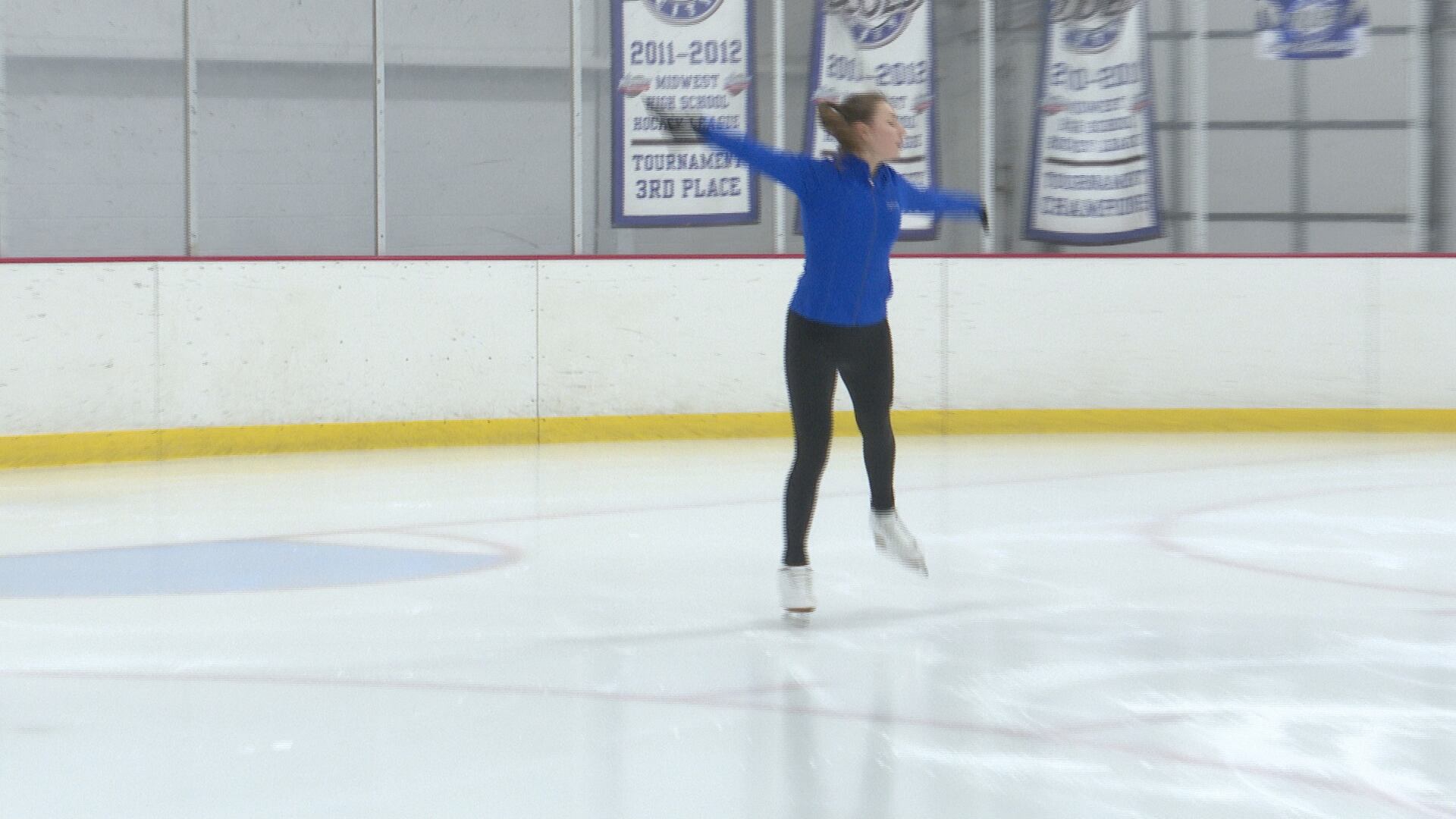 QCA woman prepares to compete in third figure skating sectional