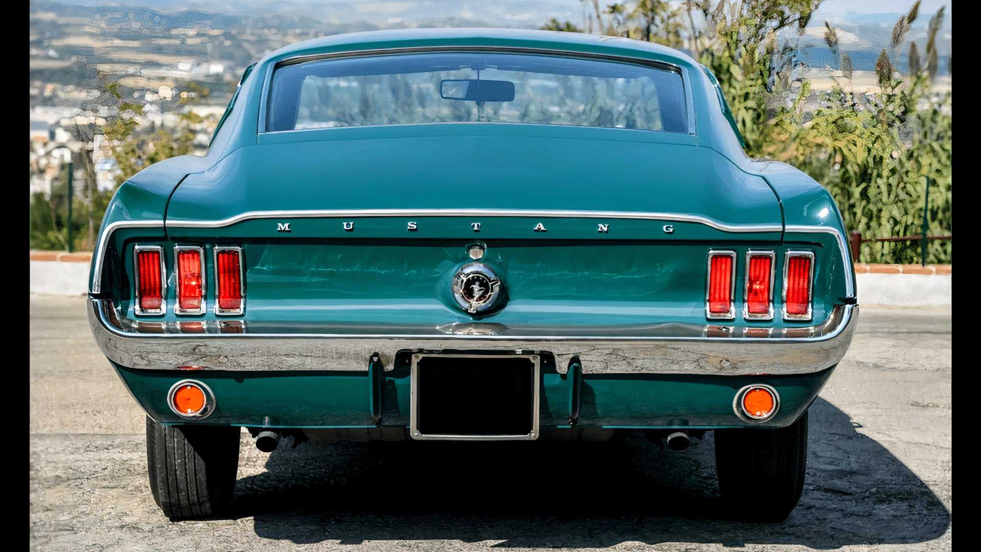 1967 Zagato Ford Mustang Rear pic