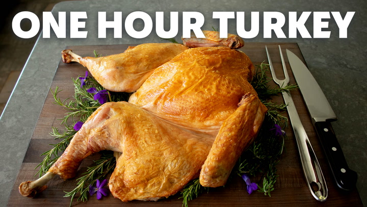 Chef John's one-hour turkey recipe