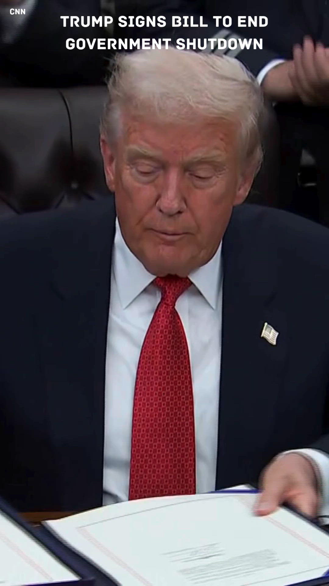 Trump signs bill to end government shutdown