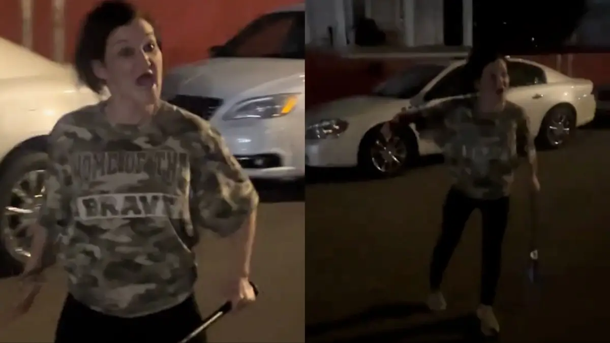 ‘What Did She Say?!’: Bat-Swinging White Woman Hurls Racial Slur In ...