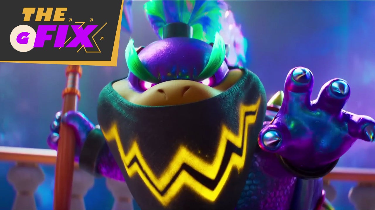 Super Mario Galaxy movie's Rosalina & Bowser Jr. revealed in new ...