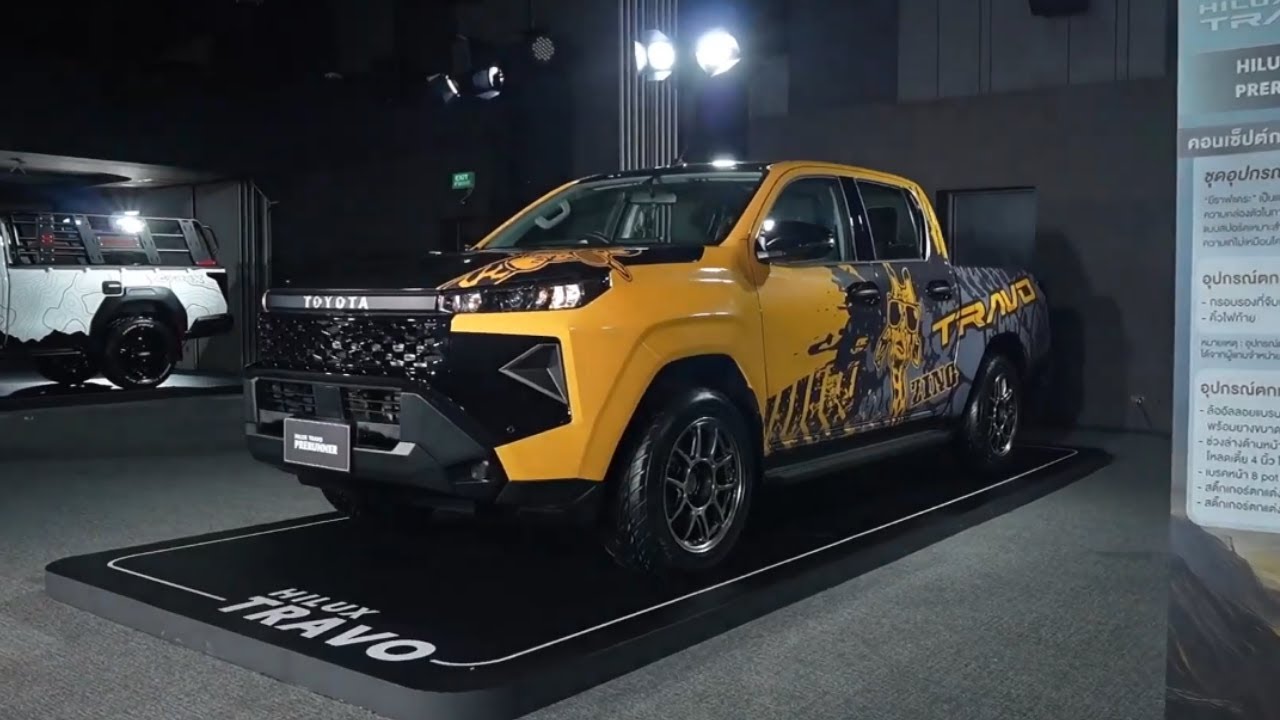 2026 Toyota Hilux Travo Double Cab – PRERUNNER 2.8 mit Handschaltung