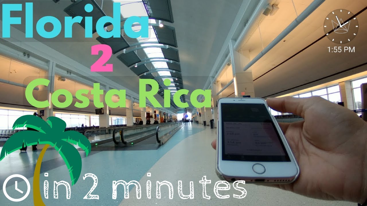 Watch this epic Florida to Costa Rica trip in 120 seconds