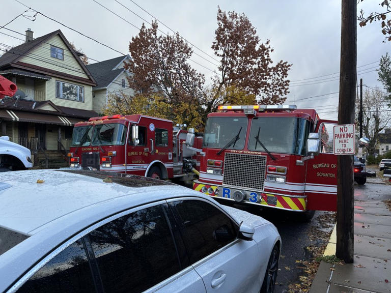 One displaced after house fire in Scranton