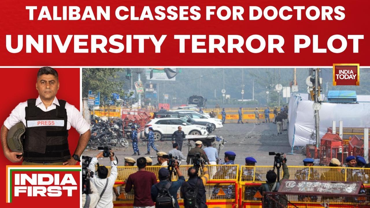 University terror hub: Professor in Lal Qila blast ran 'Taliban model ...